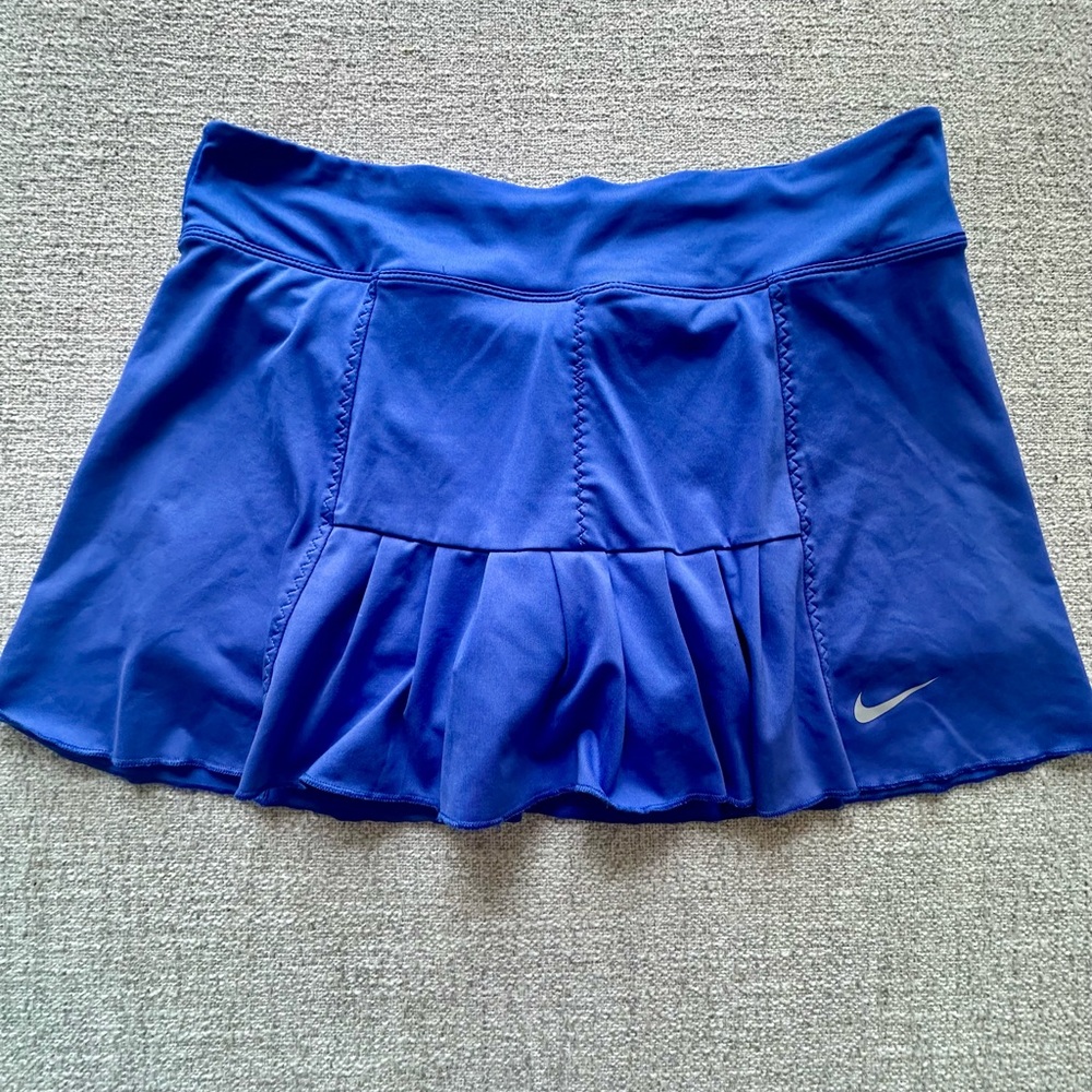 Nike Dri Fit Women's Tennis Skirt Skort - Blue, Size M